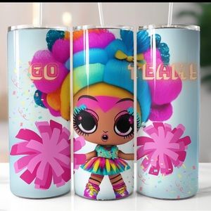 Lol doll sublimation tumbler choice 15oz 12oz Sippy
